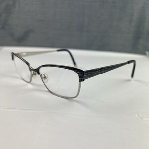 CAFE BOUTIQUE EYEWEAR CB1034 #3 53/17/135 BLACK FLEX HINGE EYEGLASSES FRAME ONLY